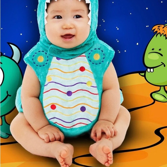 Alien Romper size 12/18 and 0-6 Months - Picture 2 of 4